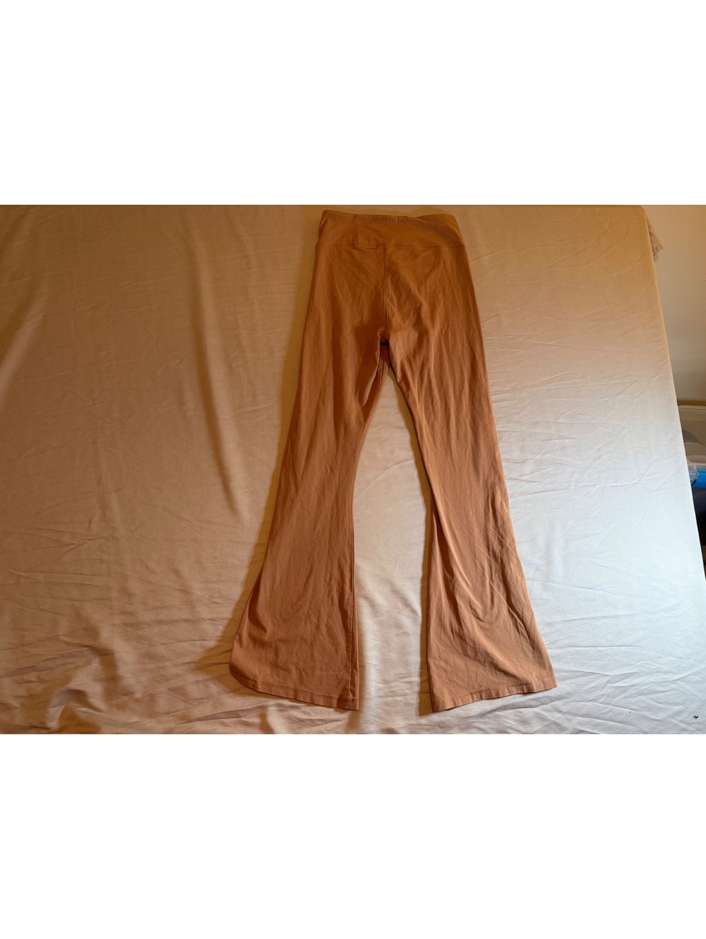Women’s Tan Flare Leggings Size Large Pink Victoria Secret